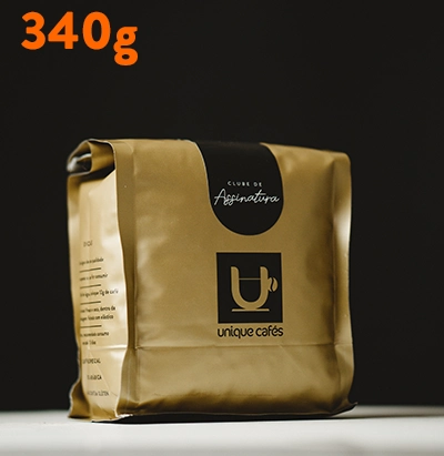 Clube de Assinatura - 340g - Grão e Moído - Unique Cafés