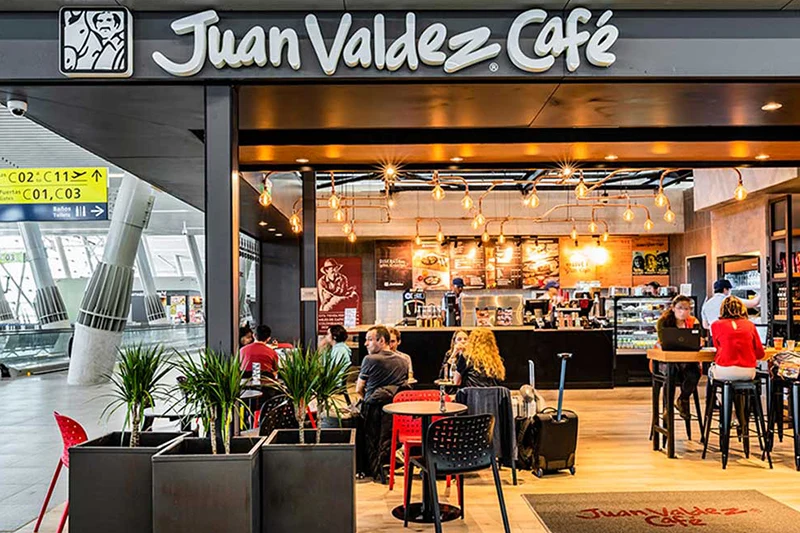 Loja da marca Juan Valdez Café