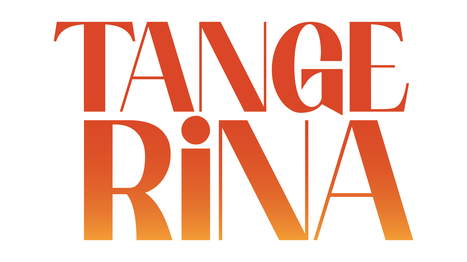 Logo Escrita Tangerina