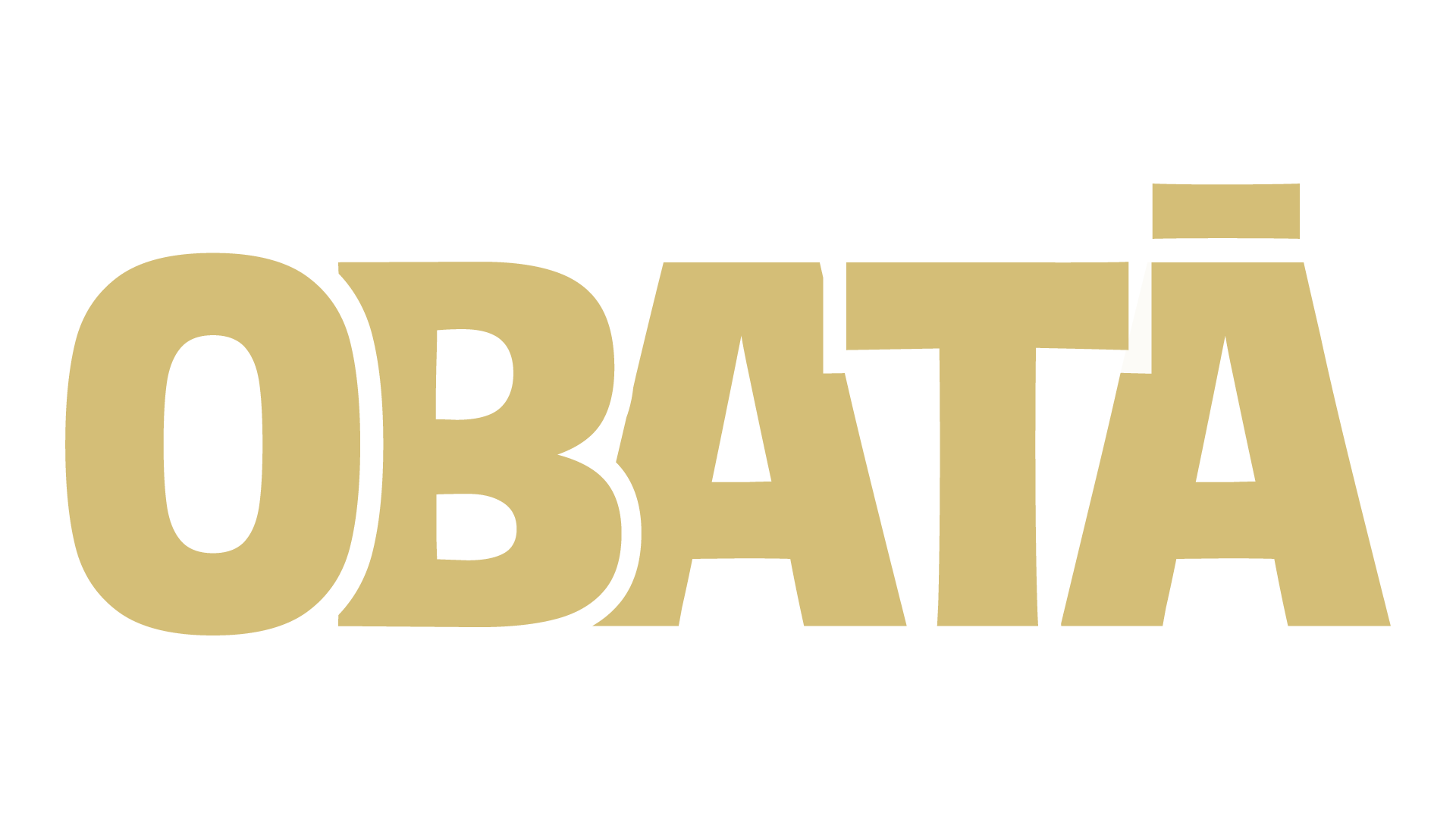 Logo Escrita Obatã