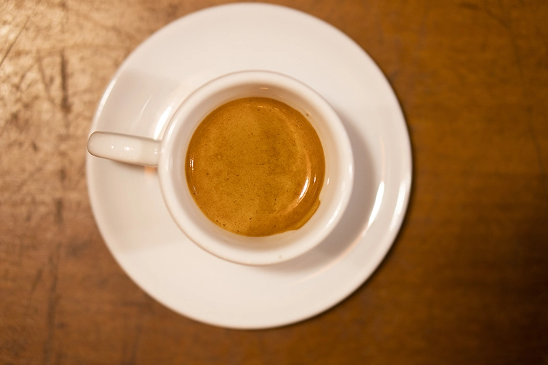 Como Fica a Crema do Café Espresso de Qualidade