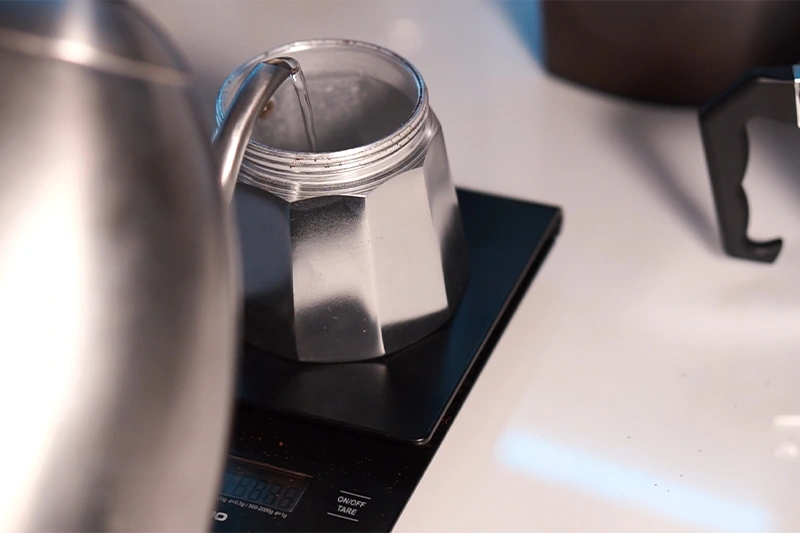 Passo 2 - Receita de Cappuccino