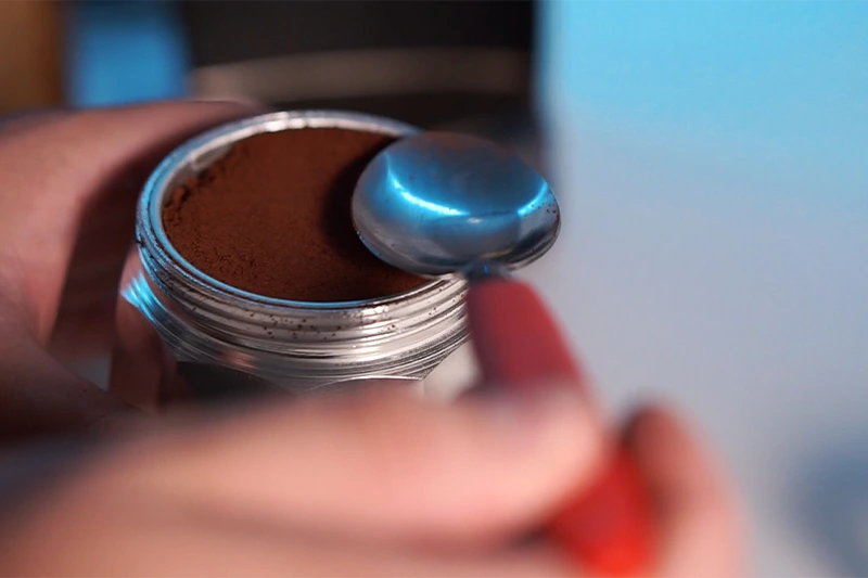 Passo 4 - Receita de Cappuccino