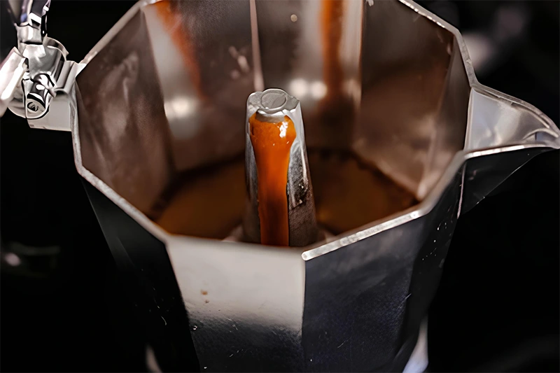 Passo 5 - Receita de Cappuccino