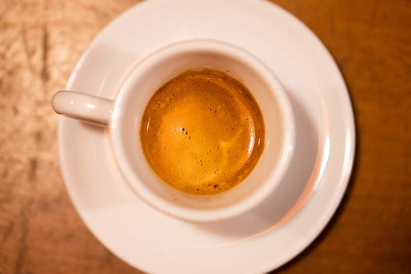 Café espresso super extraído