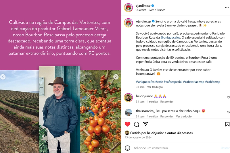 Exemplo de como usar a história do café para vender mais