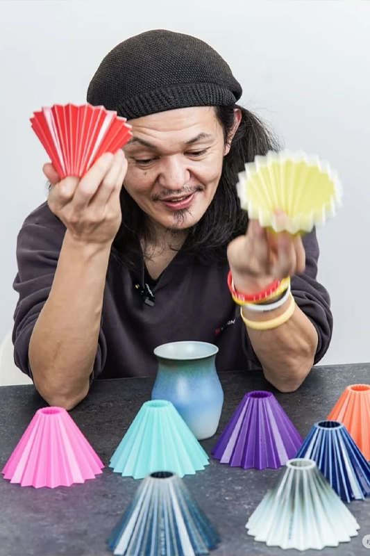 Yasuo Suzuki no Japão com Origami Dripper