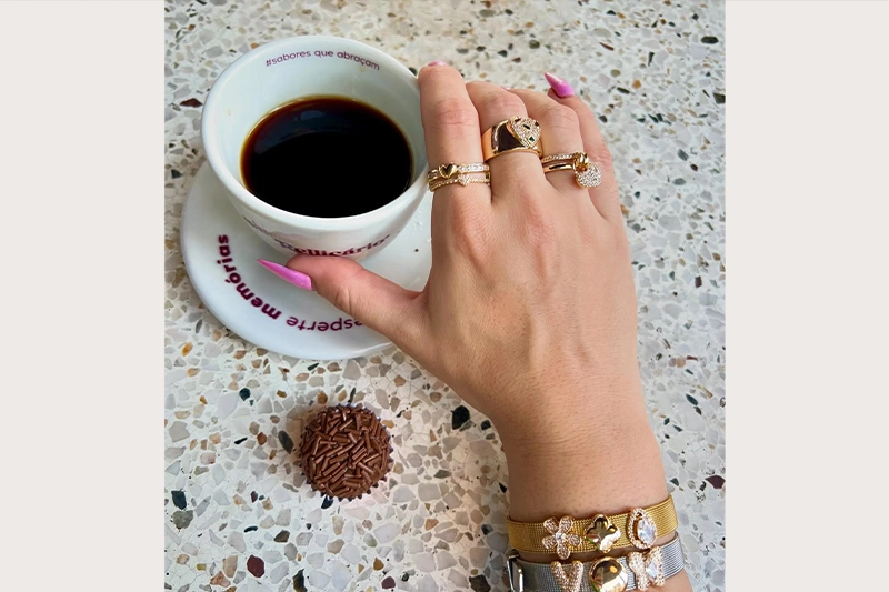 Imagem artística de café