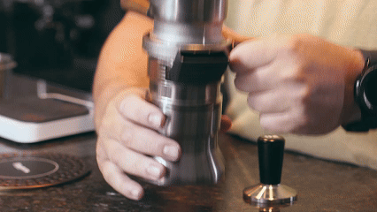Passo 3 Espresso na 9Barista