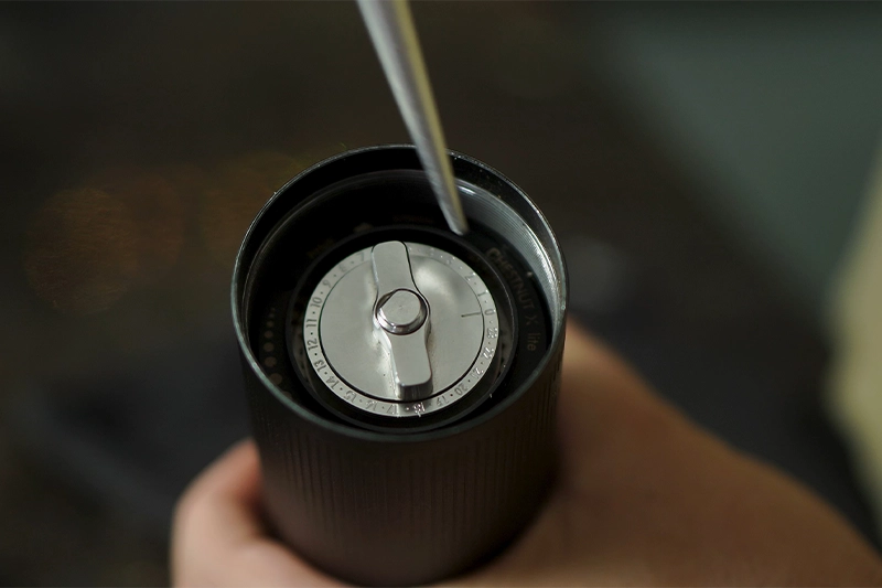 Ajustes Moedor Manual