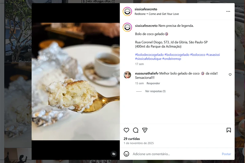 Embalagem para café especial sendo vendido