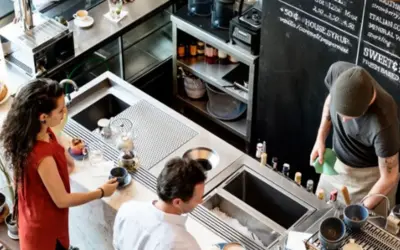 Idiomas no atendimento em cafeterias